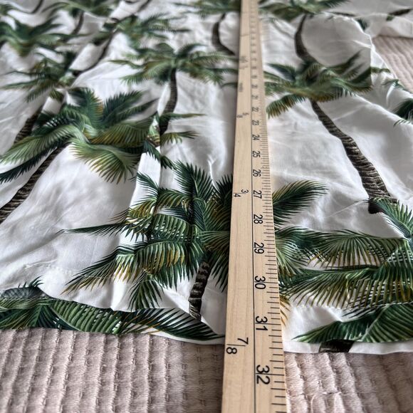 Hawaiian Reserve Collection Shirt Mens 2XL Palm Tree Aloha Made in USA Rayon - Picture 8 of 8